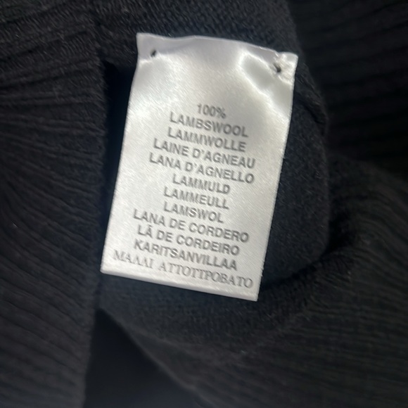 Burberry  black zip front patch elbow black sweater Size Men’s XL - Picture 3 of 9